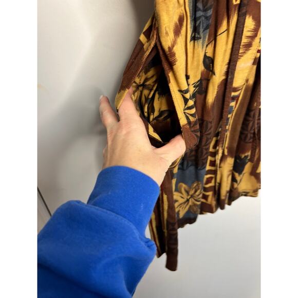 Vintage 80's DPS Petite Shorts Romper Playsuit Sz SM Brown,Tan,Black - Picture 3 of 9